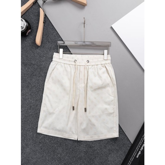 Dior White D Monogram Print Swim Shorts